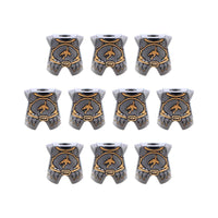 Medieval Military Knights Wolf Shield Armor For LEGO Building Blocks Brick Toy