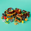 Treasure Pirate Map MOC Jewels Gold Ore Silver For Lego Building Block Brick Set