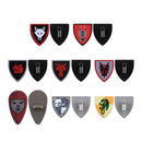 Medieval Military Knights Wolf Shield Armor For LEGO Building Blocks Brick Toy