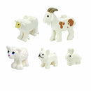 City Animals Cute Dog Sheep Chicken goat pig Cow for LEGO Building Blocks Sets
