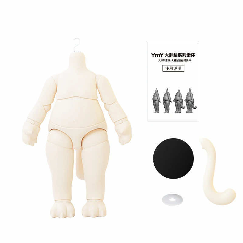 Body - big pear 1/6 S-hook YMY suitable For GSC Head BJD OB Toy Doll