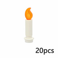 City Food Bonfire 7762 37775 Candle Flame part for Lego Sets Building Block Sets 18 | The Drift Art Co.