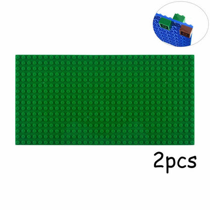 Building Block Dots base plate Pillar for LEGO - Various Sizes - (16x32 & 32x32)