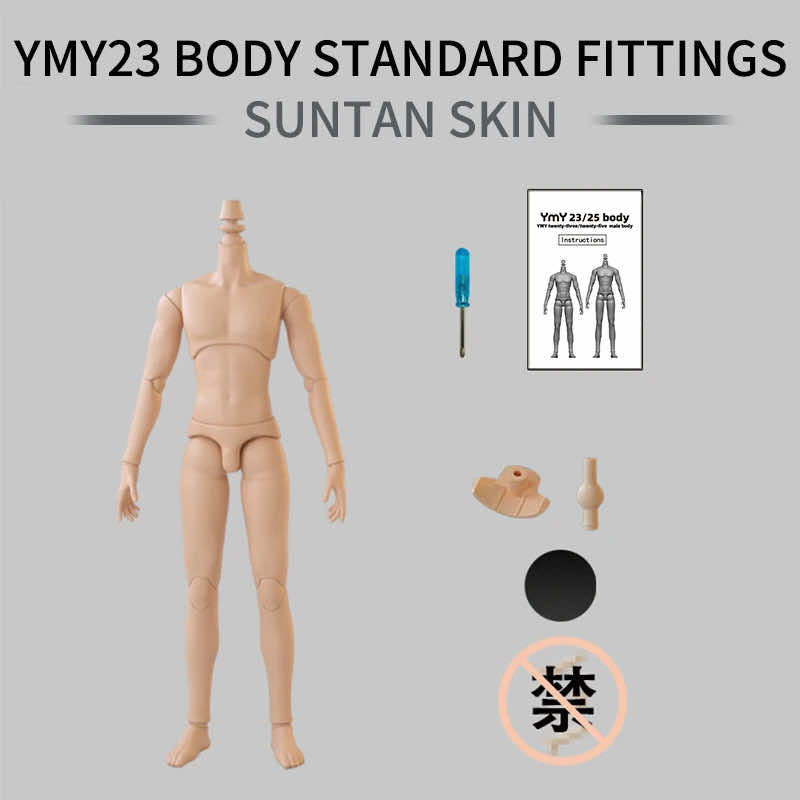 Body - 23/25 YMY body suitable For GSC Head BJD OB Obitsu 11 22 23 Ymy Toy Doll