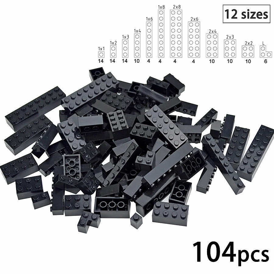 1x2 1x3 1x4 Wall Doors Windows MOC Parts for Lego Kit bricks Building Blocks Set