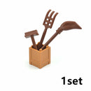 City Food Fish Apple Hot Dog Cake Pizza accessories for Lego Building Block Sets 19 | The Drift Art Co.