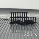 City Parts for LEGO Kits House Fence Wall Stairs Pillar Building Blocks Sets DIY | The Drift Art Co. 23