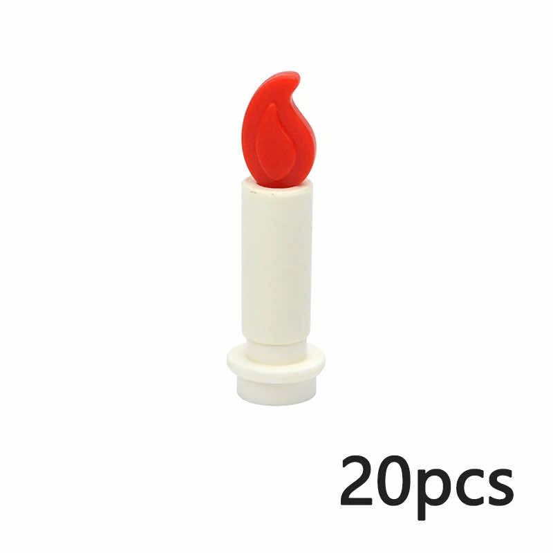 City Food Bonfire 7762 37775 Candle Flame part for Lego Sets Building Block Sets 17 | The Drift Art Co.