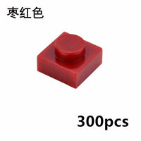 300pcs Thin 1x1 Dots 3024 DIY for Lego Kits Wall bricks Building Blocks Set | The Drift Art Co. 25