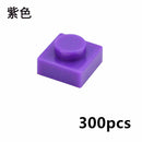 300pcs Thin 1x1 Dots 3024 DIY for Lego Kits Wall bricks Building Blocks Set | The Drift Art Co. 24