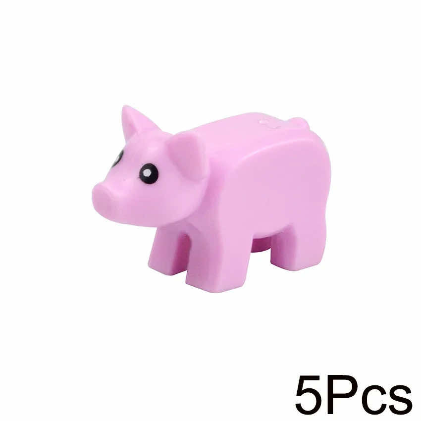 City Animal Building Blocks Duck Swan Cat Pig for LEGO Sets Building Blocks Sets 21 | The Drift Art Co.