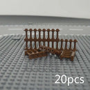 City Parts for LEGO Kits House Fence Wall Stairs Pillar Building Blocks Sets DIY | The Drift Art Co. 21