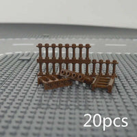 City Parts for LEGO Kits House Fence Wall Stairs Pillar Building Blocks Sets DIY | The Drift Art Co. 21