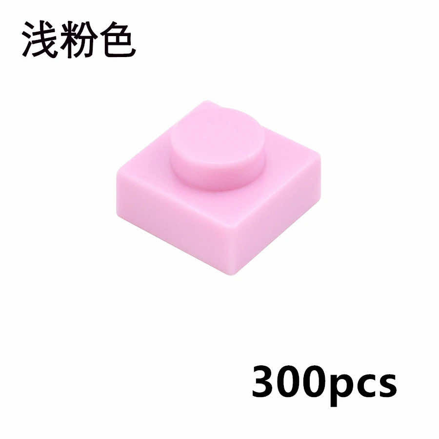 300pcs Thin 1x1 Dots 3024 DIY for Lego Kits Wall bricks Building Blocks Set | The Drift Art Co. 21