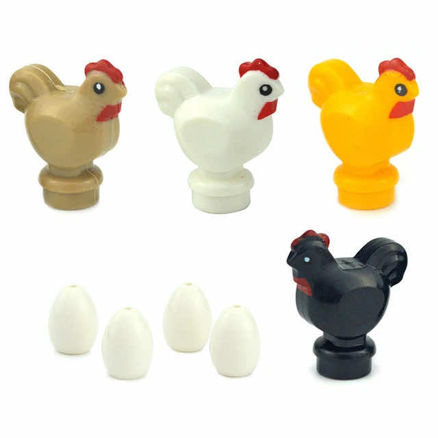 City Animals Zoo Dinosaur Shark Cat Dog Turtle for LEGO Building Blocks Sets DIY | The Drift Art Co. 47