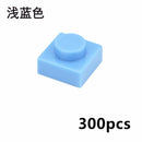 300pcs Thin 1x1 Dots 3024 DIY for Lego Kits Wall bricks Building Blocks Set | The Drift Art Co. 18