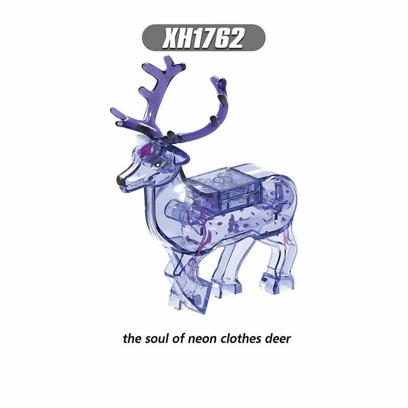 Christmas Animals Elk Reindeer Deer for Lego Sets Building Blocks Brick Sets DIY | The Drift Art Co. 11