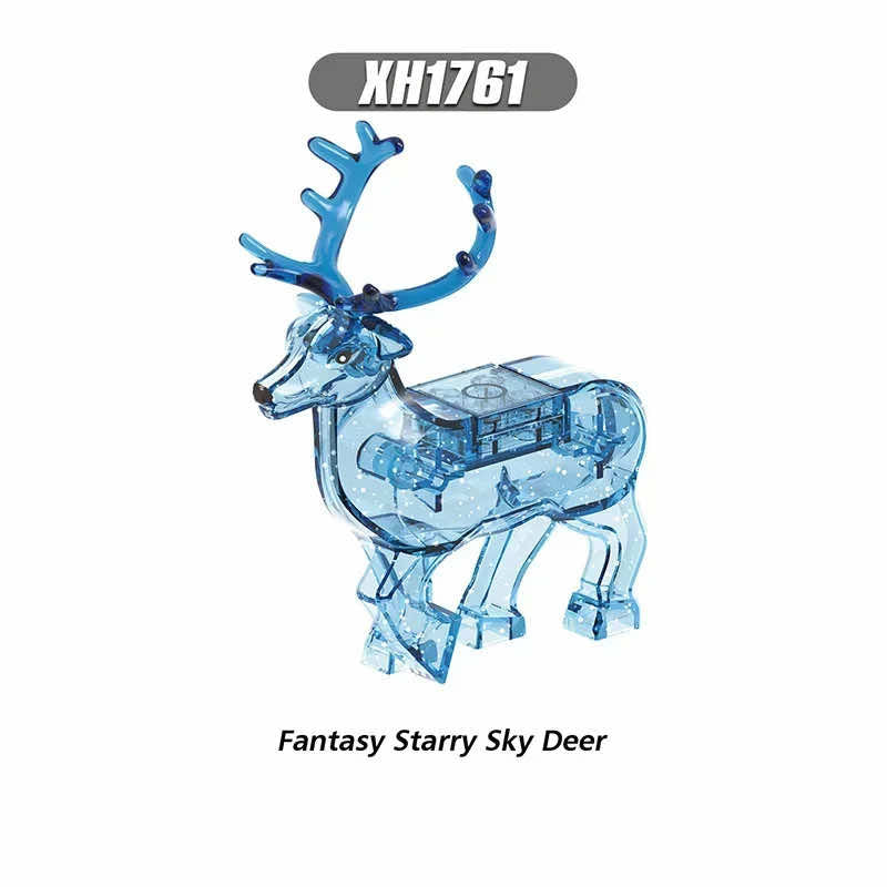 Christmas Animals Elk Reindeer Deer for Lego Sets Building Blocks Brick Sets DIY | The Drift Art Co. 10