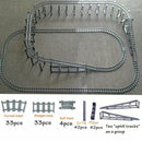 City Rail Flexible Tracks for LEGO Kit Train Building Blocks Sets DIY - 20 Sets! | The Drift Art Co. 35