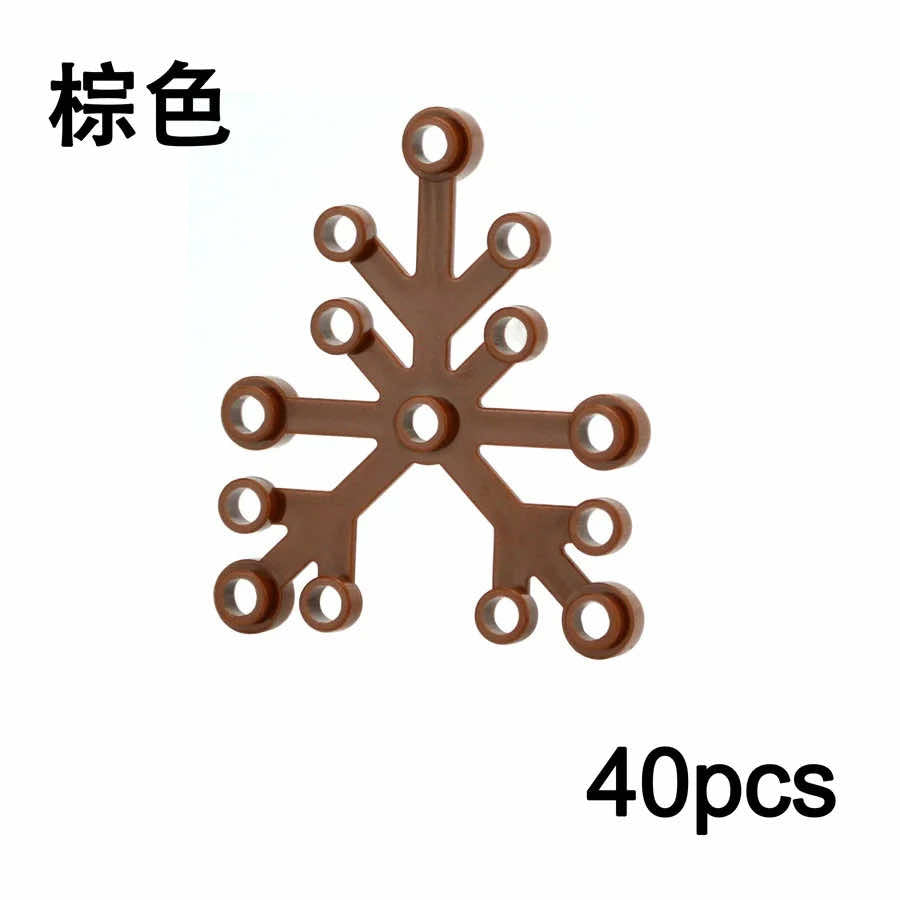 40pcs 6x5 Leaf 2417 City Parts for Lego Kit Plant Flower bricks Building Blocks | The Drift Art Co. 19