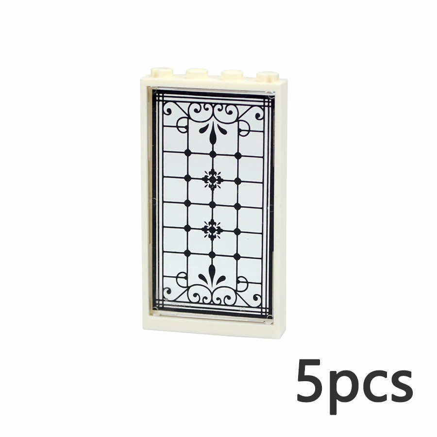 Church Window 57895 60596 1x4x6 House Parts for LEGO Sets Building Block Sets 16 | The Drift Art Co.