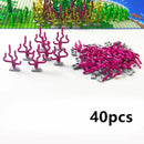 City Parts for LEGO Kits Seaweed grass Bush Leaf base bricks Building Blocks DIY | The Drift Art Co. 7