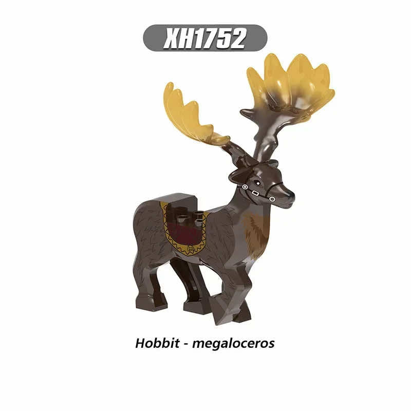 Christmas Animals Elk Reindeer Deer for Lego Sets Building Blocks Brick Sets DIY | The Drift Art Co. 9