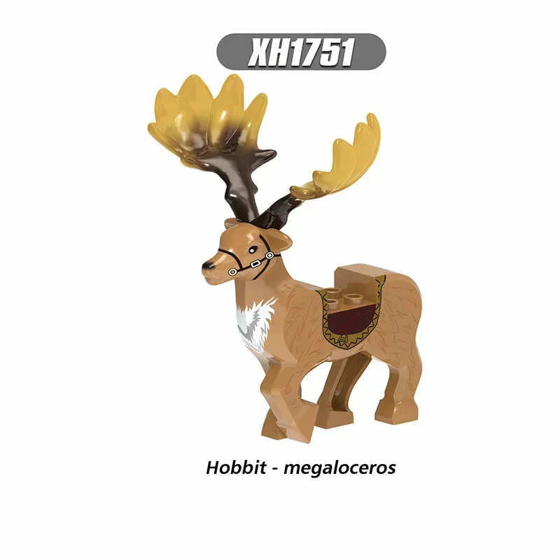 Christmas Animals Elk Reindeer Deer for Lego Sets Building Blocks Brick Sets DIY | The Drift Art Co. 8