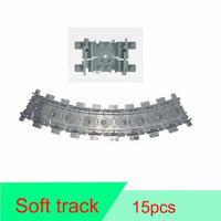 City Rail Flexible Tracks for LEGO Kit Train Building Blocks Sets DIY - 20 Sets! | The Drift Art Co. 33