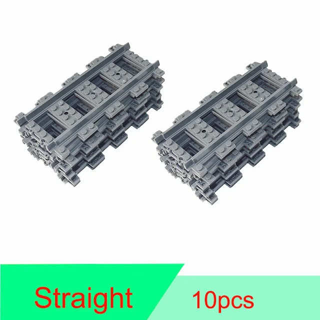 City Rail Flexible Tracks for LEGO Kit Train Building Blocks Sets DIY - 20 Sets!