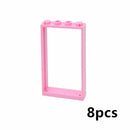 House City Thick Window Door Frame 60596 Parts for Lego Building Block Sets DIY 41 | The Drift Art Co.