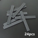 City Rail Flexible Tracks for LEGO Kit Train Building Blocks Sets DIY - 20 Sets! | The Drift Art Co. 27