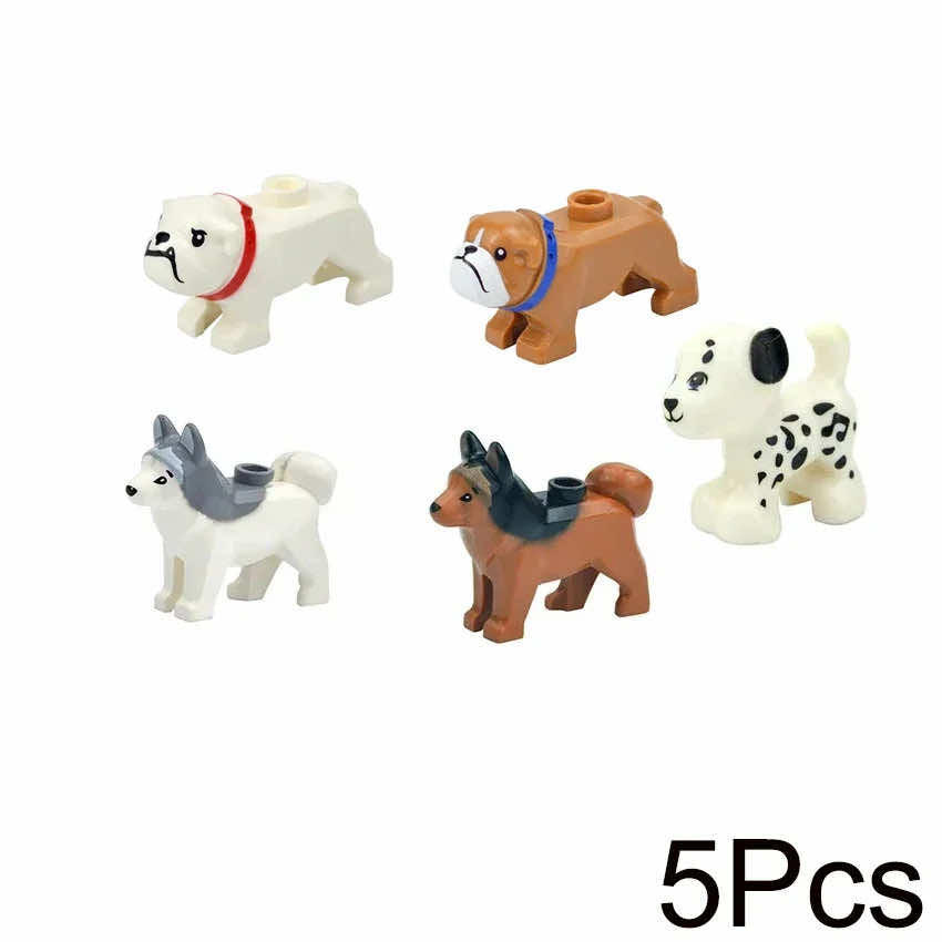 City Animal Building Blocks Duck Swan Cat Pig for LEGO Sets Building Blocks Sets