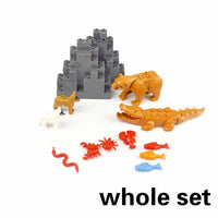 City Parts for LEGO Kits Tree Grass Flower River Base bricks Building Blocks DIY | The Drift Art Co. 9