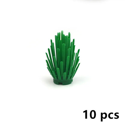 10pcs City Parts for Lego Kits Bush Trees Grass bricks Building Blocks Sets DIY - The Drift Art Co.