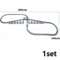 City Rail Flexible Tracks for LEGO Kit Train Building Blocks Sets DIY - 20 Sets! | The Drift Art Co. 20