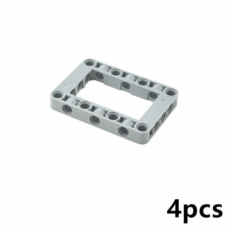 4pc Technic Liftarm Frame Hole 64178 5x11 5x7 for Lego Kits Building Blocks Sets