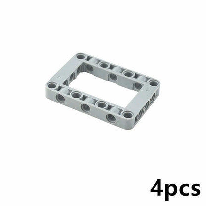 4pc Technic Liftarm Frame Hole 64178 5x11 5x7 for Lego Kits Building Blocks Sets