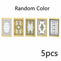 Church Window 57895 60596 1x4x6 House Parts for LEGO Sets Building Block Sets 19 | The Drift Art Co.