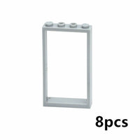 House City Thick Window Door Frame 60596 Parts for Lego Building Block Sets DIY 34 | The Drift Art Co.