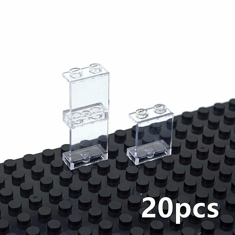 1x2 1x3 1x4 Wall Doors Windows MOC Parts for Lego Kit bricks Building Blocks Set