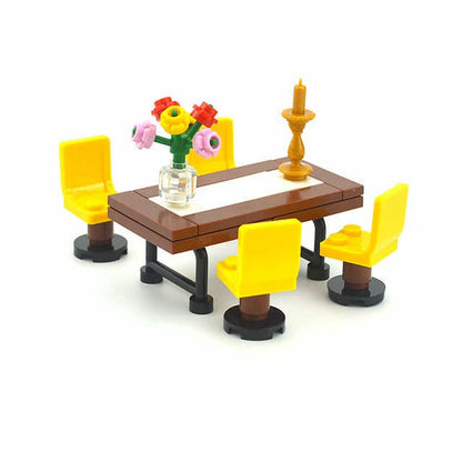 City Food Fruit Trees Box Flower Parts for Lego Sets Building Blocks Sets DIY