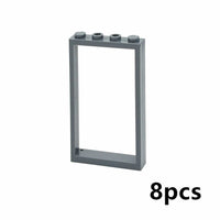 House City Thick Window Door Frame 60596 Parts for Lego Building Block Sets DIY 33 | The Drift Art Co.