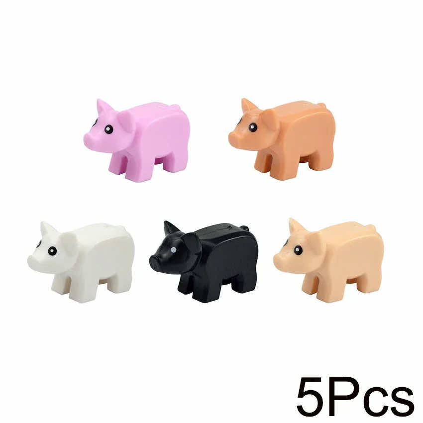 City Animal Building Blocks Duck Swan Cat Pig for LEGO Sets Building Blocks Sets 40 | The Drift Art Co.