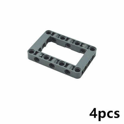 4pc Technic Liftarm Frame Hole 64178 5x11 5x7 for Lego Kits Building Blocks Sets