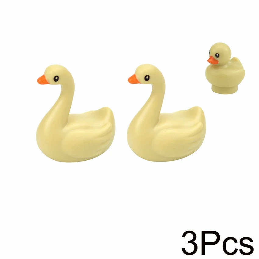 City Animal Building Blocks Duck Swan Cat Pig for LEGO Sets Building Blocks Sets 49 | The Drift Art Co.