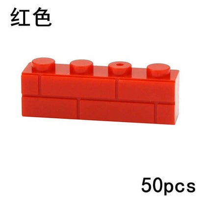 1x2 1x3 1x4 Wall Doors Windows MOC Parts for Lego Kit bricks Building Blocks Set