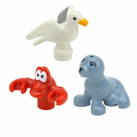 City Animals Zoo Dinosaur Shark Cat Dog Turtle for LEGO Building Blocks Sets DIY | The Drift Art Co. 21