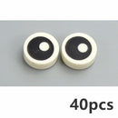 40pcs 98138 Part 1x1 Tile Round Eyelash Pupile For Lego Building Blocks Sets DIY | The Drift Art Co. 9