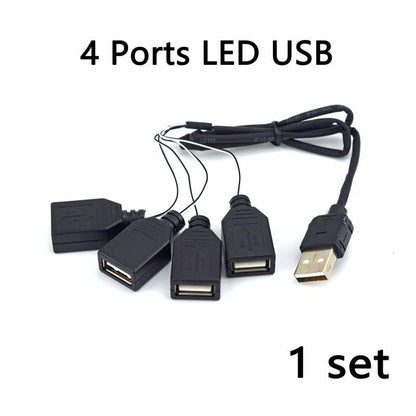 7 USB Ports For LED Light Kit 10220 Street Educational Building Blocks Brick Toy